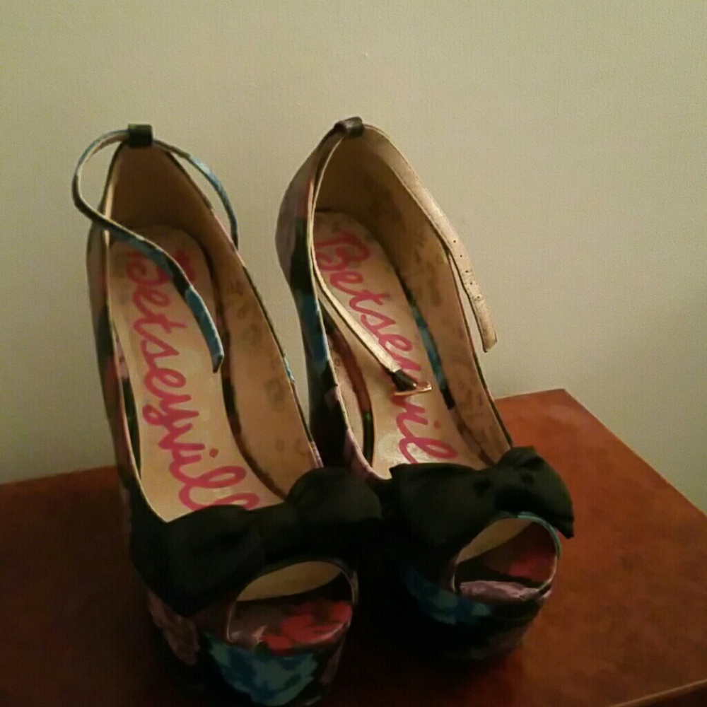 Betsey Johnson Wedge Heels (Betseyville)